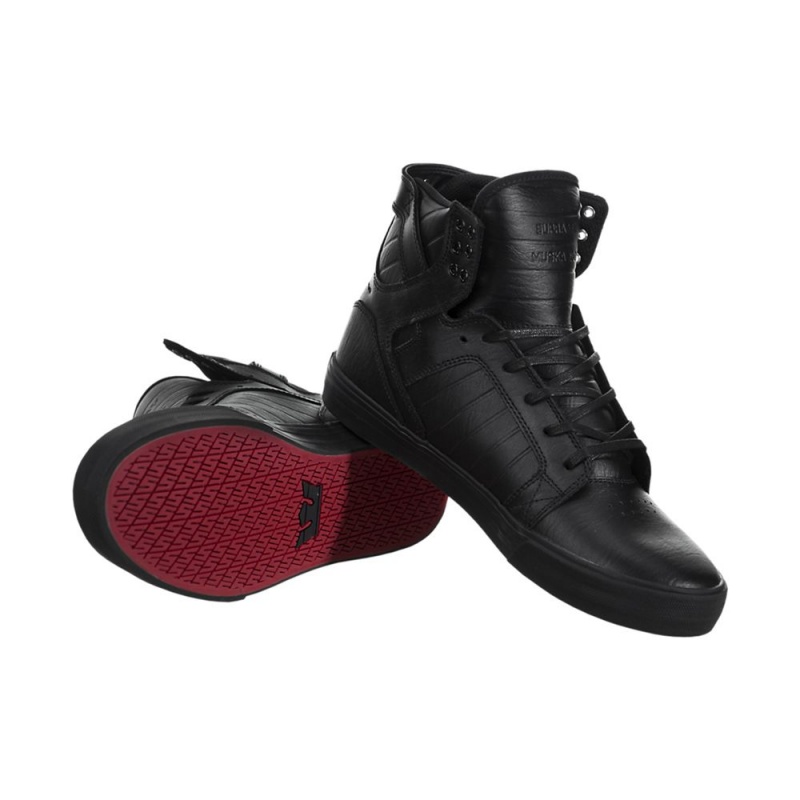 Supra SkyTop Höga Dam Svarta | AEXCD3407