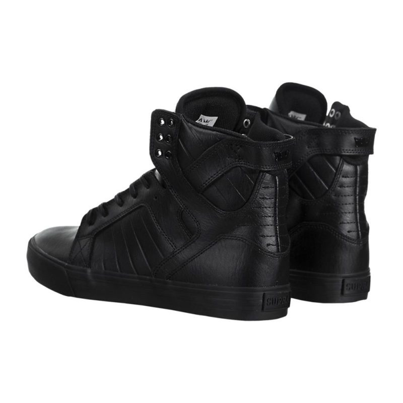 Supra SkyTop Höga Dam Svarta | AEXCD3407