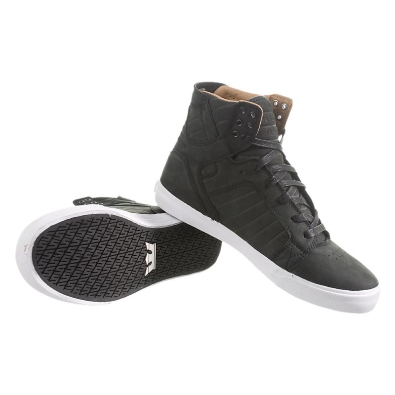 Supra SkyTop Höga Dam Svarta | HIVDZ7906