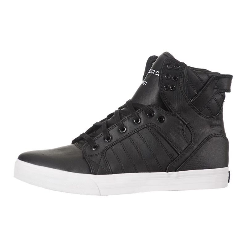 Supra SkyTop Höga Dam Svarta | LDOHF9307