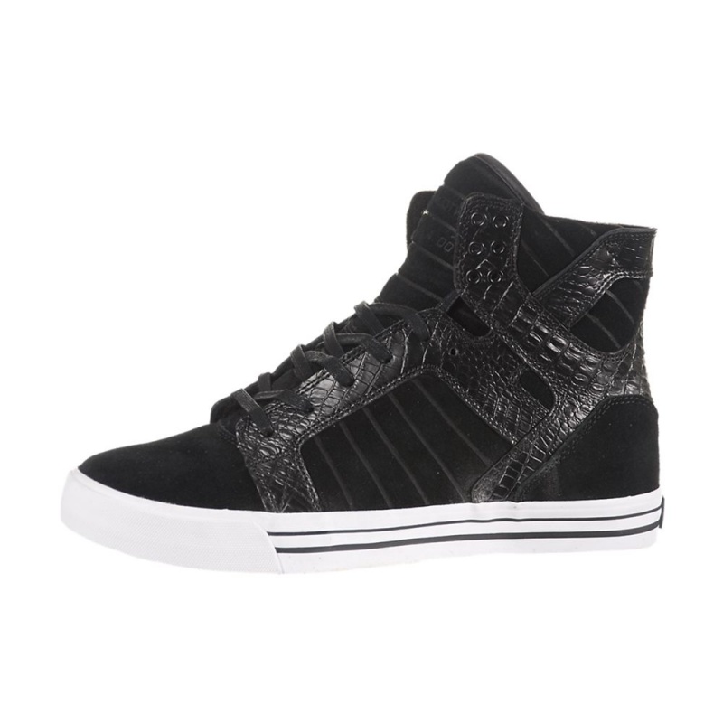 Supra SkyTop Höga Dam Svarta | OHQND6134