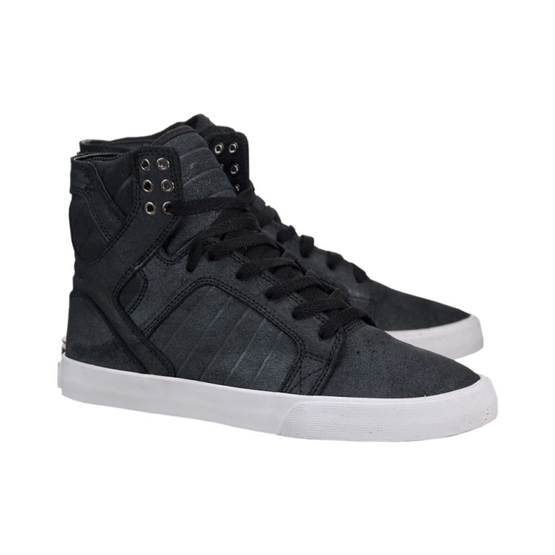 Supra SkyTop Höga Dam Svarta | WAXLI3042