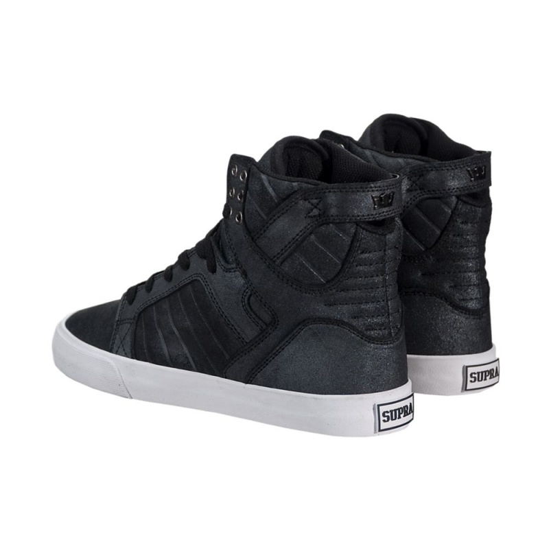 Supra SkyTop Höga Dam Svarta | WAXLI3042