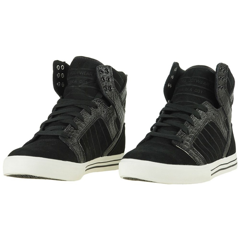 Supra SkyTop Höga Dam Svarta | WHCKI1340