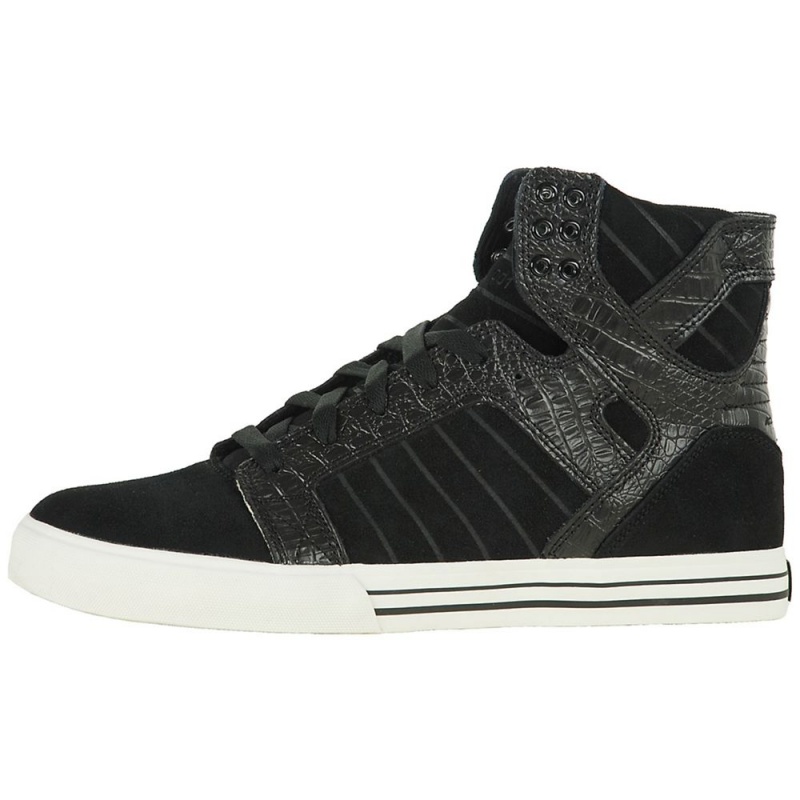 Supra SkyTop Höga Dam Svarta | WHCKI1340