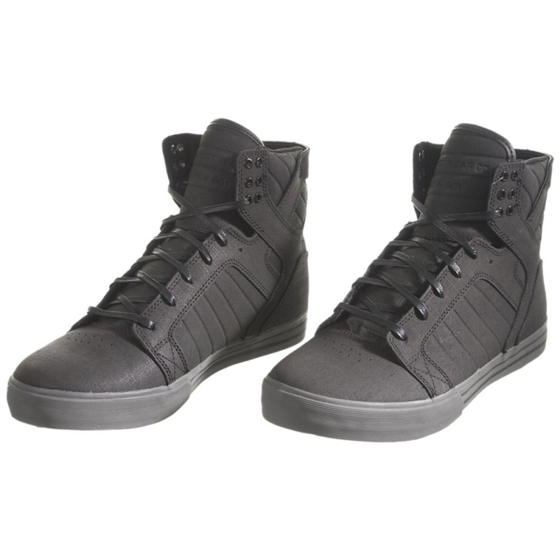 Supra SkyTop Höga Dam Svarta | YFHGB2456