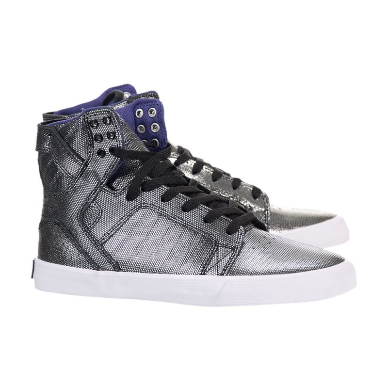 Supra SkyTop Höga Dam Svarta | ZRYIC4560