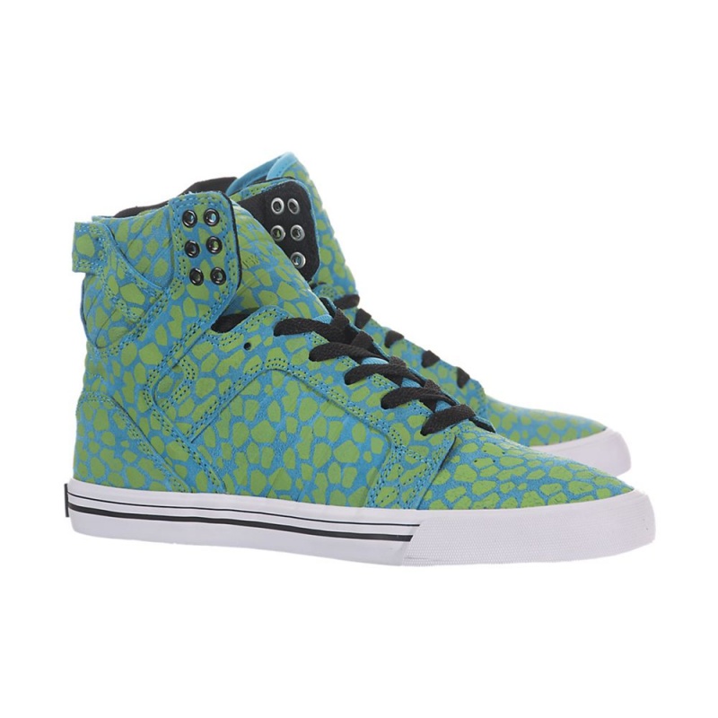 Supra SkyTop Höga Dam Turkos | CSJNW0716