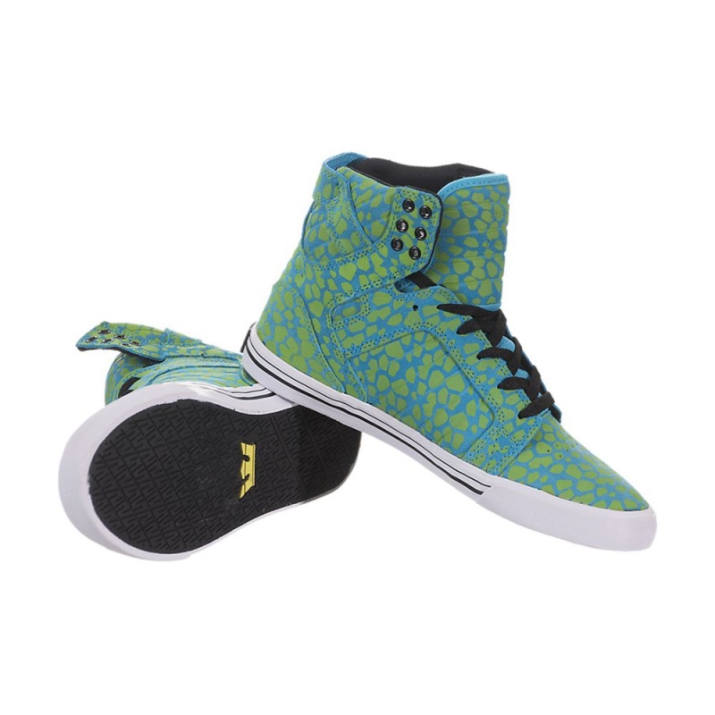 Supra SkyTop Höga Dam Turkos | CSJNW0716