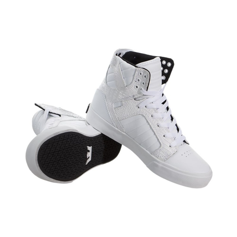 Supra SkyTop Höga Dam Vita | BORNC3167