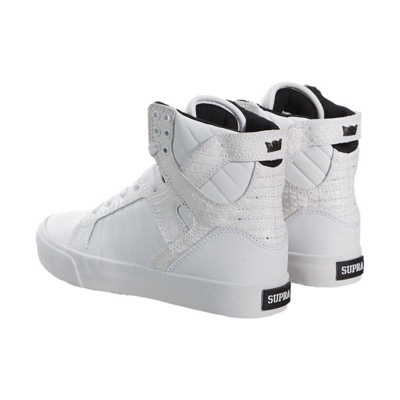 Supra SkyTop Höga Dam Vita | BORNC3167