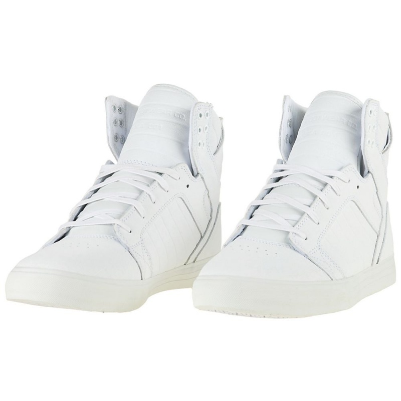 Supra SkyTop Höga Dam Vita | TGAIE4532