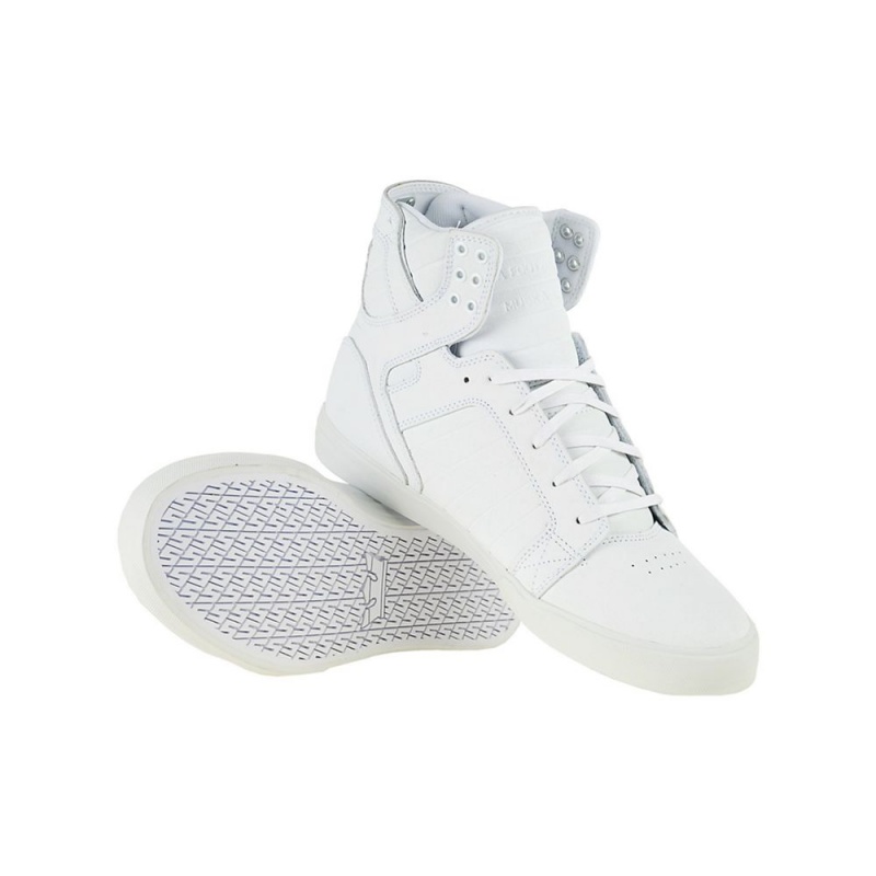 Supra SkyTop Höga Dam Vita | TGAIE4532