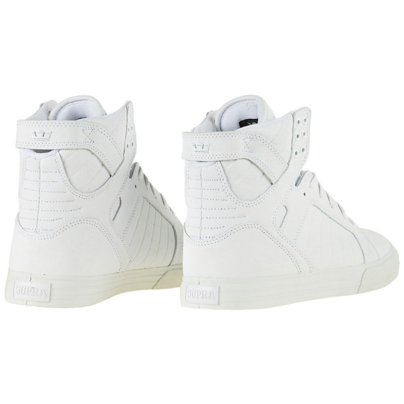 Supra SkyTop Höga Dam Vita | TGAIE4532