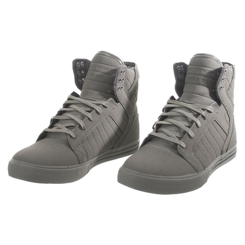 Supra SkyTop Höga Herr Grå | DEUGT7264