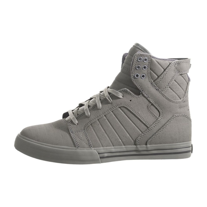 Supra SkyTop Höga Herr Grå | DEUGT7264