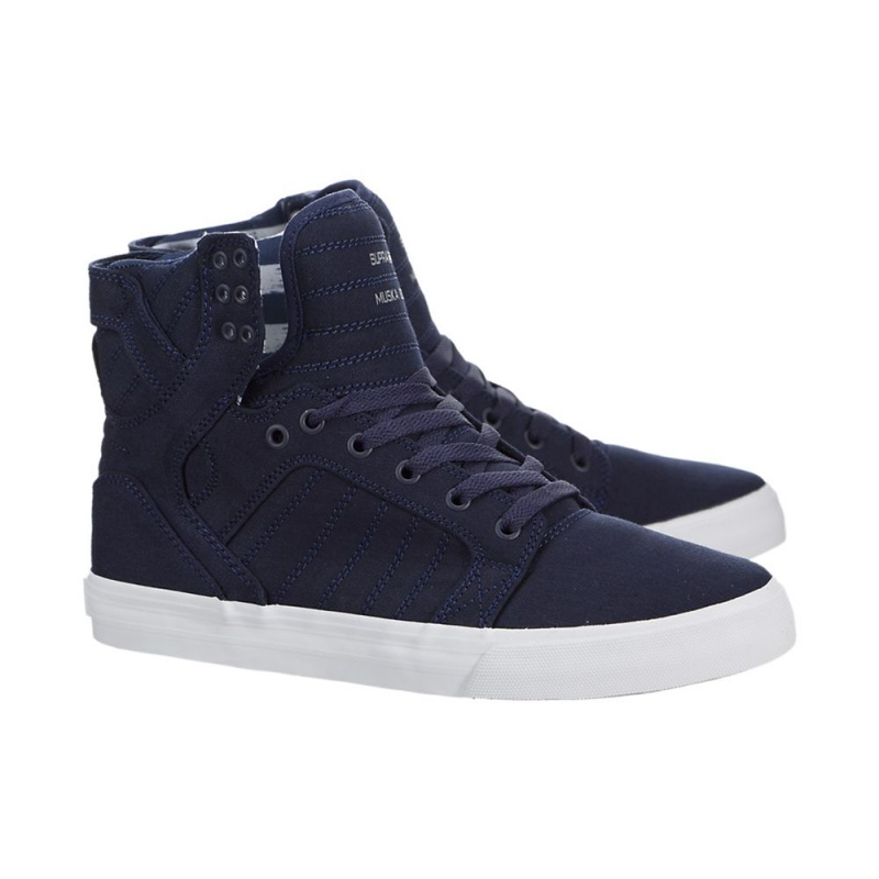 Supra SkyTop Höga Herr Marinblå | PWUTD4123