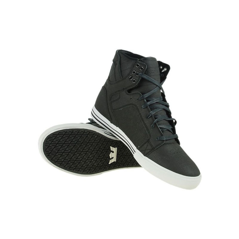 Supra SkyTop Höga Herr Svarta | KANHG7094