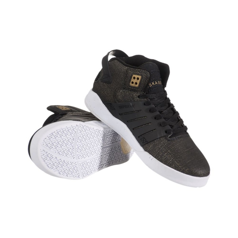 Supra SkyTop III Skateskor Dam Svarta | XNFSP2853