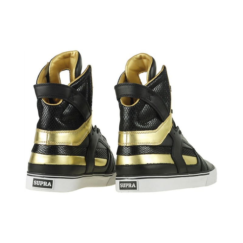 Supra SkyTop II Höga Dam Svarta Guld | OTVRW2103