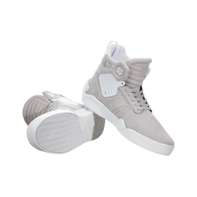 Supra SkyTop IV Höga Dam Grå | XZCST3298