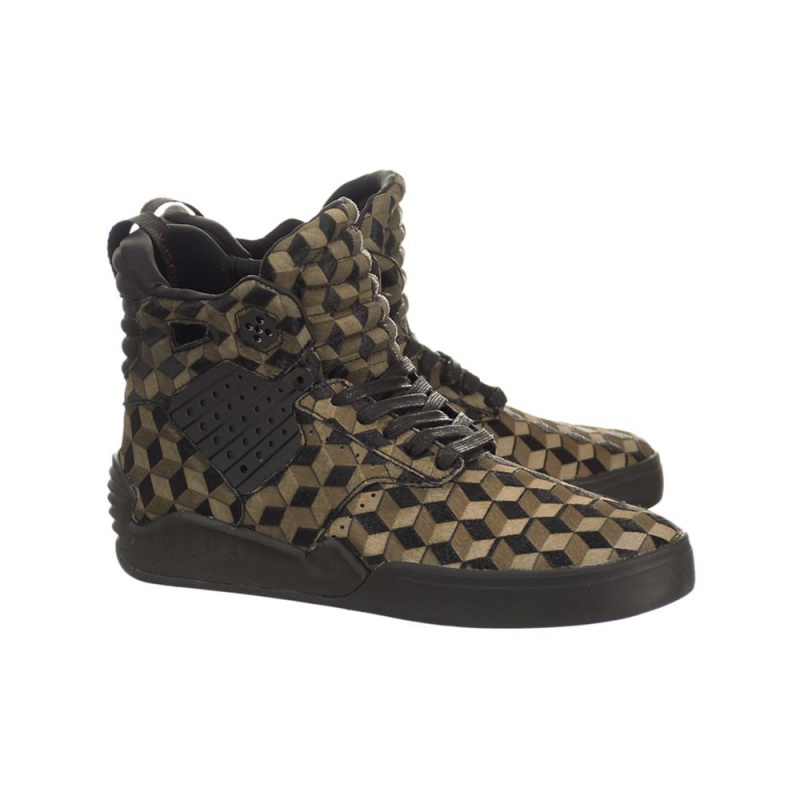 Supra SkyTop IV Höga Dam Gröna | JMDSU5430