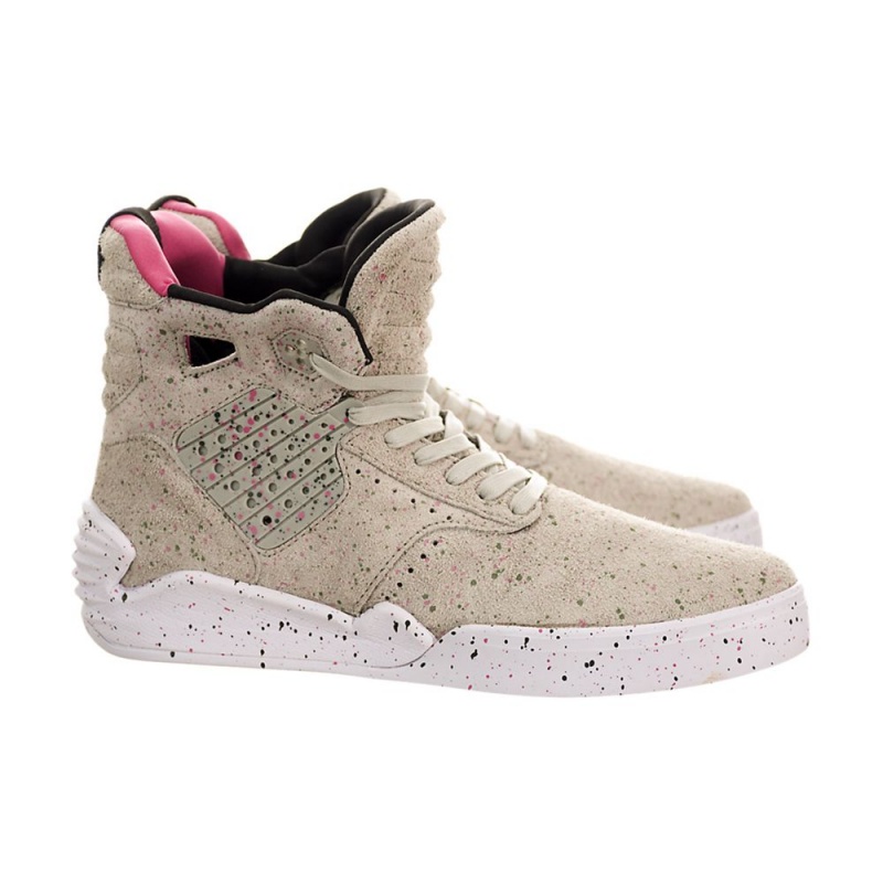 Supra SkyTop IV Höga Dam Khaki | CLXQR6325