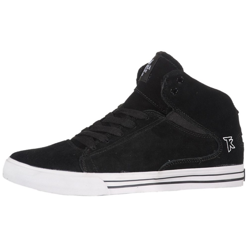 Supra Society Mid Skateskor Dam Svarta | RABYT8143