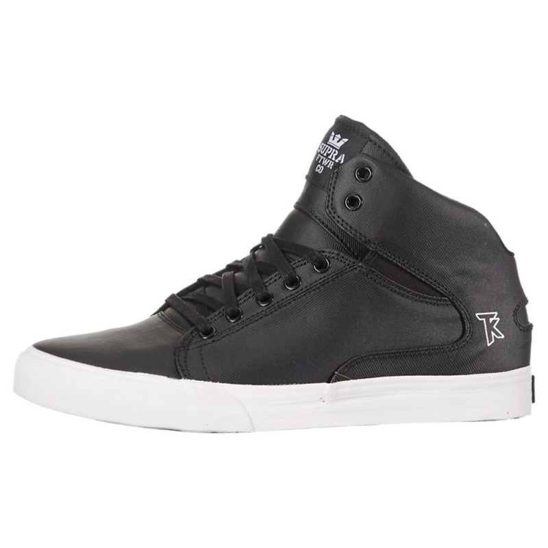 Supra Society Mid Skateskor Dam Svarta | XQMIS4157