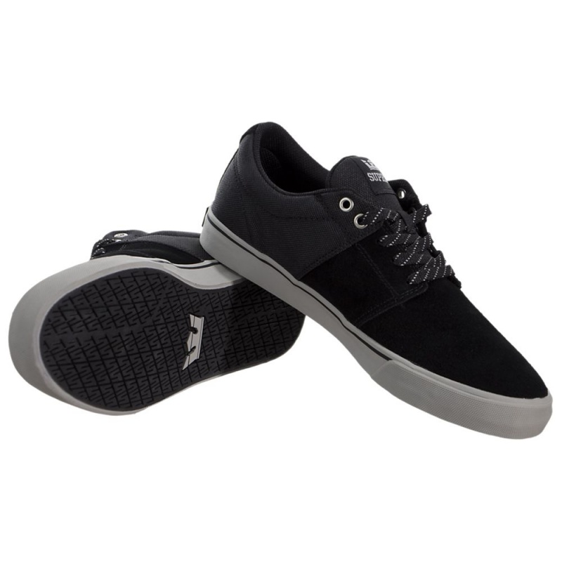 Supra Stacks Vulc II Låga Dam Svarta | YAWRE9265