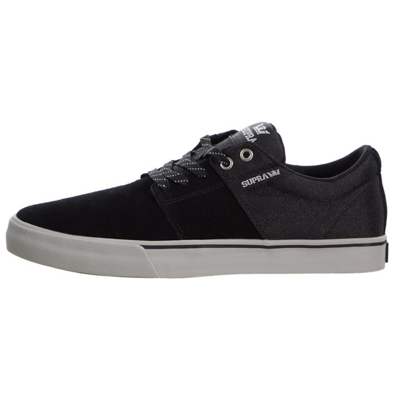 Supra Stacks Vulc II Låga Herr Svarta | WXUYC3841