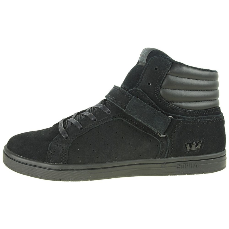 Supra Suprano High Höga Dam Svarta | ZQKJV3620