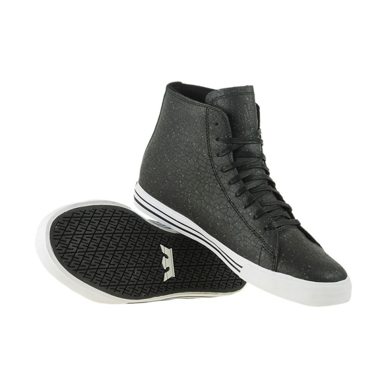 Supra Thunder High Höga Dam Svarta | LIAJZ9146