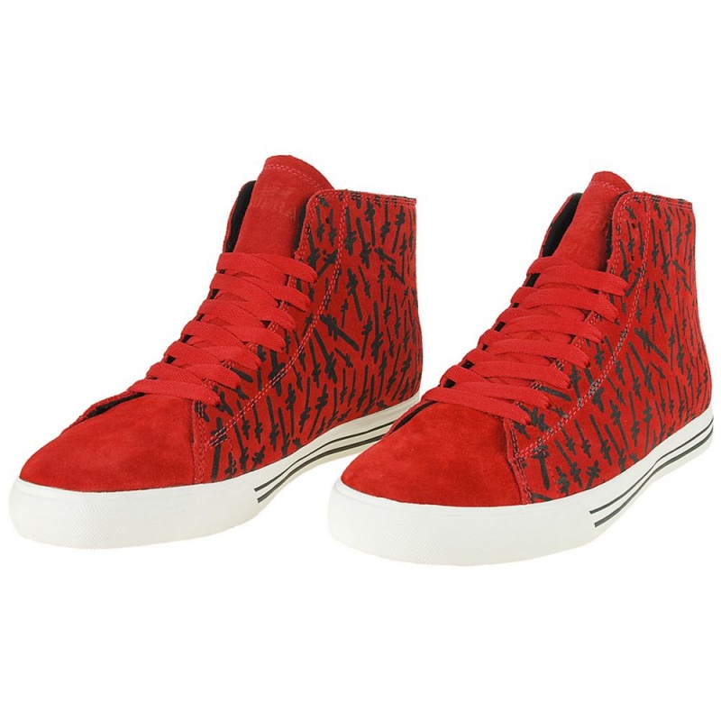 Supra Thunder High Höga Herr Röda | WXDNM7304