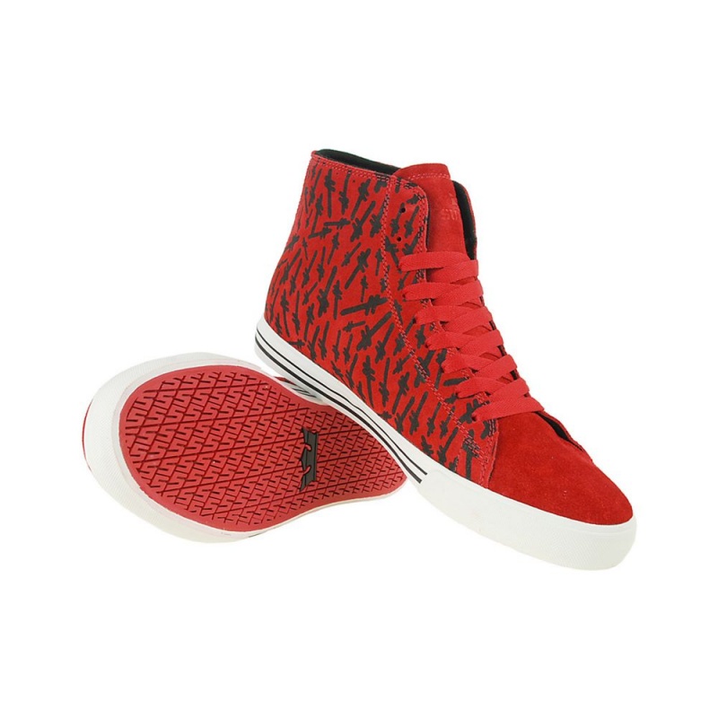 Supra Thunder High Höga Herr Röda | WXDNM7304