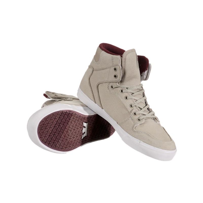 Supra Vaider Höga Dam Khaki | IOMFK9358