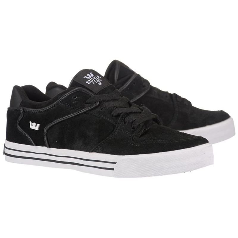 Supra Vaider Low Låga Dam Svarta | DBILR2487