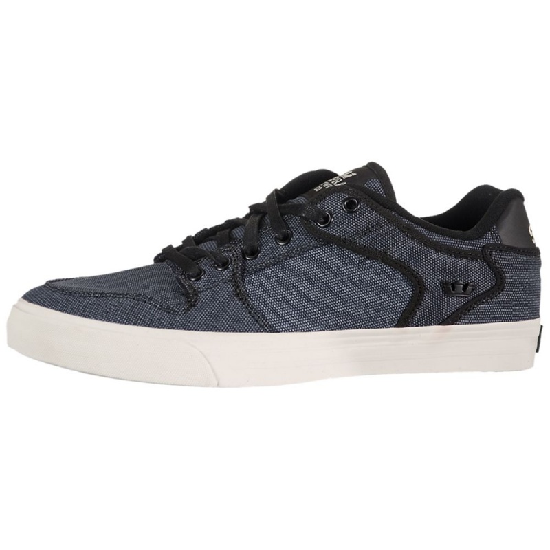 Supra Vaider Low Låga Herr Svarta Vita | ZKVGD2459